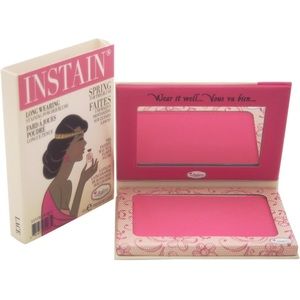NEW theBalm Instain Long-Wearing Powder Staining Blush shade Lace
